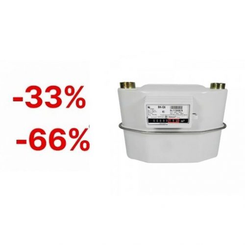 Счетчик газа Elster BK G6 с недоучетом