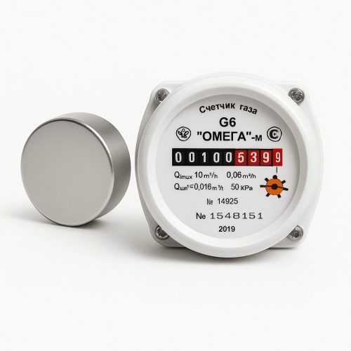 переделка газового счетчика Омега G6 под магнит