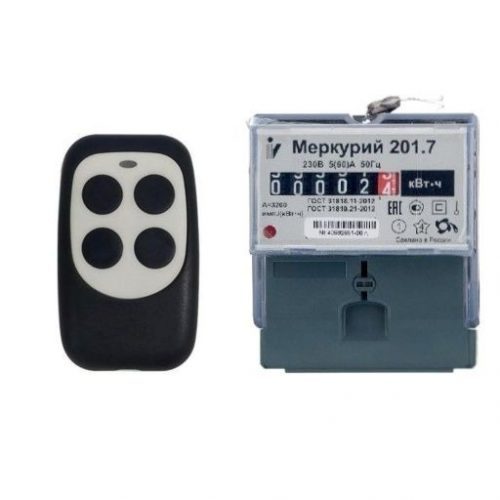 Счетчик с пультом Меркурий 201.7