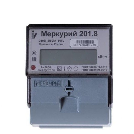 Счетчик с пультом Меркурий 201.8 — изображение 2