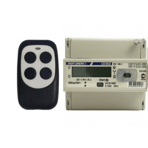 Счетчик Энергомера СЕ300 с пультом