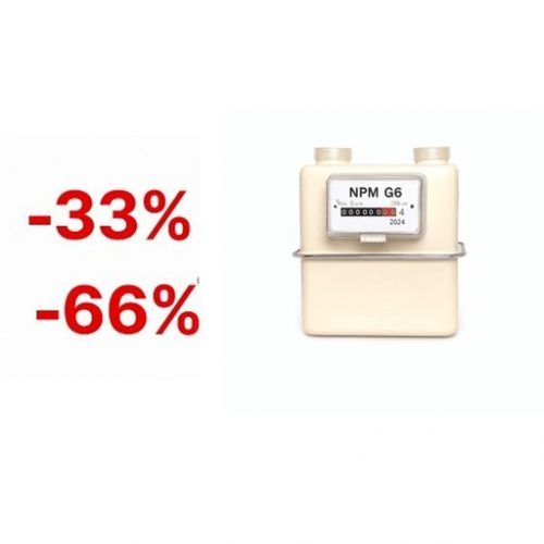 Счетчик газа NPM G6 с недоучетом